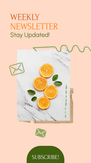 Fruity Weekly Newsletter Instagram Story Image Preview