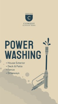 Power Washing Services Instagram story Image Preview