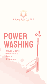 Power Washing Services Instagram Story Design