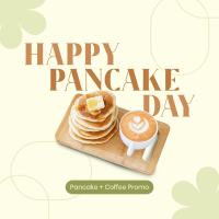 Pancakes Plus Latte Instagram post Image Preview