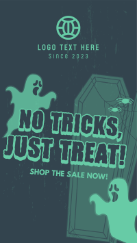 Spooky Halloween Treats YouTube Short Design