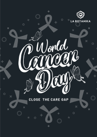 World Cancer Reminder Poster Design