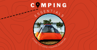 Camping Essentials Facebook Ad Design