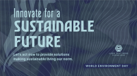 Environmental Sustainable Innovations Facebook event cover Image Preview