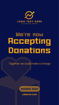 Pixel Donate Now Instagram story Image Preview