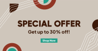 Special Offer Geometric Pattern Facebook ad Image Preview