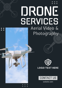 Drone Aerial Camera Poster Design