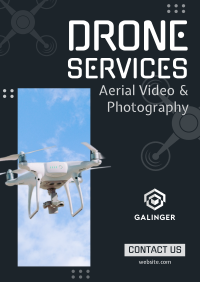 Drone Aerial Camera Poster Image Preview
