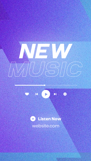 Bright New Music Announcement Facebook story Image Preview