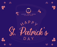 Happy St. Patrick's Facebook Post Design