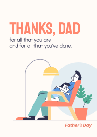 Daddy and Daughter Sleeping Favicon | BrandCrowd Favicon Maker