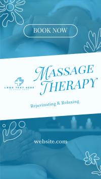 Massage Therapy Instagram Reel Design