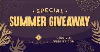 Corals Summer Giveaway Facebook ad Image Preview