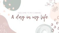 Day in My Life YouTube Banner Design