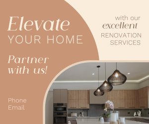 Renovation Elevate Your Space Facebook post Image Preview