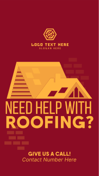 Roof Construction Services TikTok video Image Preview