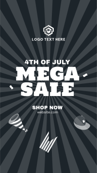 Independence Mega Sale Instagram Reel Image Preview