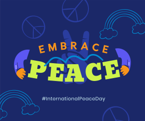 Embrace Peace Day Facebook post Image Preview