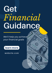 Modern Corporate Get Financial Guidance Flyer Design