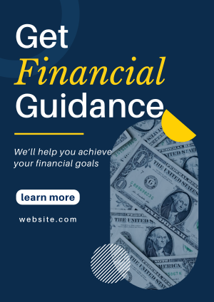 Modern Corporate Get Financial Guidance Flyer Image Preview