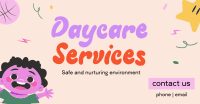 Playful Daycare Services Facebook Ad Preview