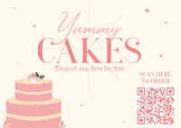 All Cake Promo Postcard Image Preview