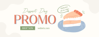 Delicious Cake Slice Facebook cover Image Preview