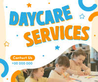 Star Doodles Daycare Services Facebook Post Design