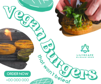 Vegan Burgers Facebook post Image Preview