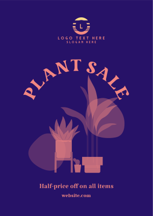 Quirky Plant Sale Flyer Image Preview