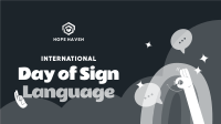 Sign Language Day Facebook event cover Image Preview