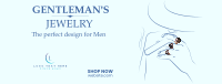 Gentleman's Jewelry Facebook Cover Design