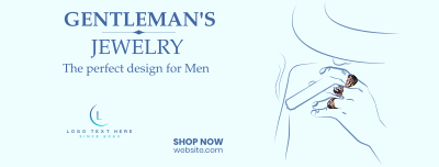 Gentleman's Jewelry Facebook cover Image Preview