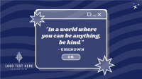 Modern Nostalgia Positive Quote Facebook Event Cover Image Preview