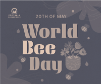 Happy Bee Day Facebook post Image Preview