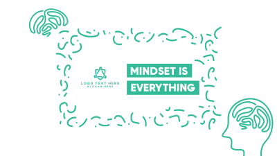 Mindset Doodle Lines YouTube cover (channel art) Image Preview