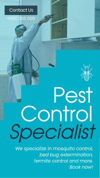 Minimal & Simple Pest Control Facebook story Image Preview
