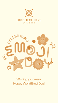 Celebrate Emojis Instagram Story Design