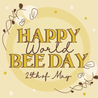 Happy World Bee Linkedin Post Image Preview