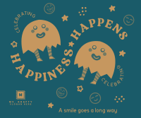 Happiness Is Contagious Facebook post Image Preview