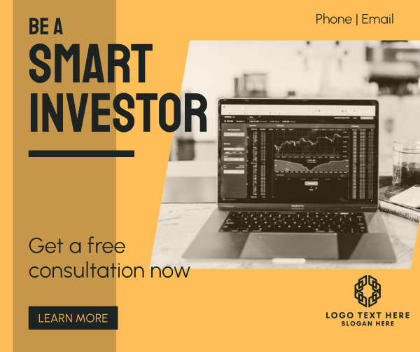 The Smart Investor Facebook Post Design Image Preview