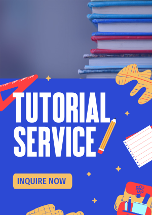 Kiddie Tutorial Service Flyer Image Preview