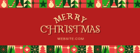 Modern Christmas Facebook cover Image Preview