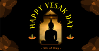Celebrate Vesak Day Facebook ad Image Preview