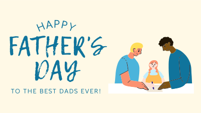 The Best Dads Ever Facebook event cover Image Preview