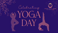 Zen Yoga Greeting Facebook event cover Image Preview