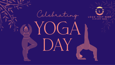 Zen Yoga Greeting Facebook event cover Image Preview