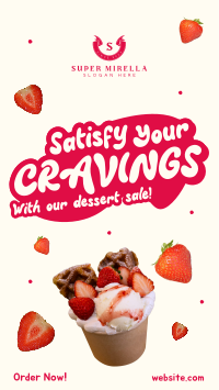 Dessert Cravings Facebook Story Image Preview