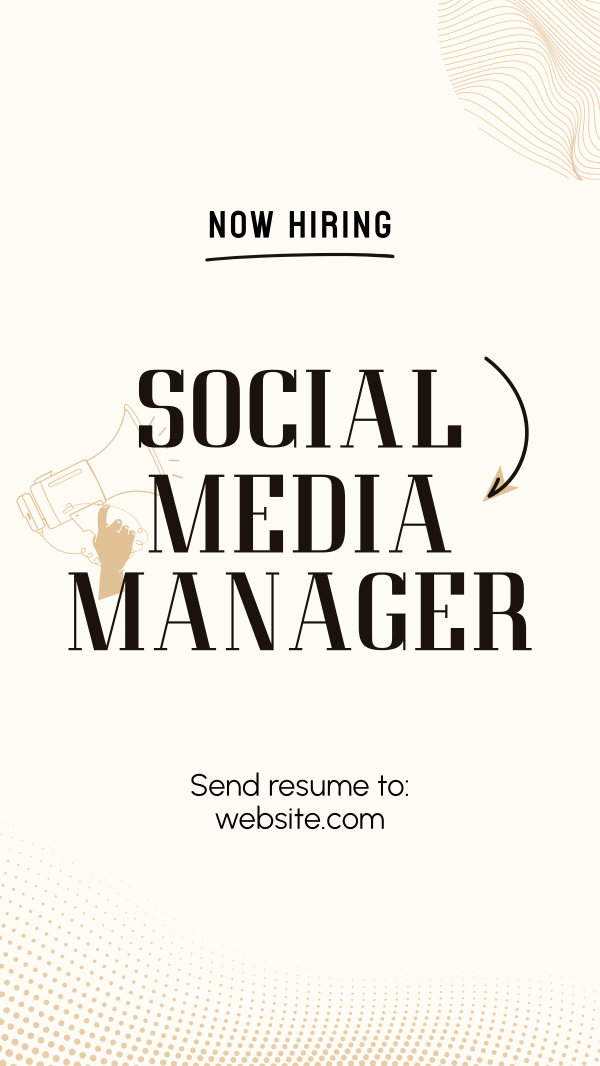Social Media Manager Instagram Story Design