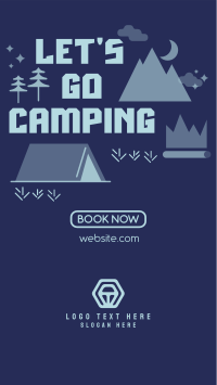 Camp Out Instagram Story Design